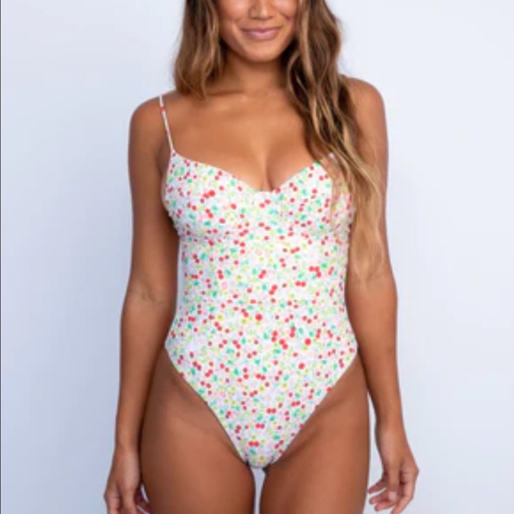 NWT Skatie Rachel One Piece - Carmel Print